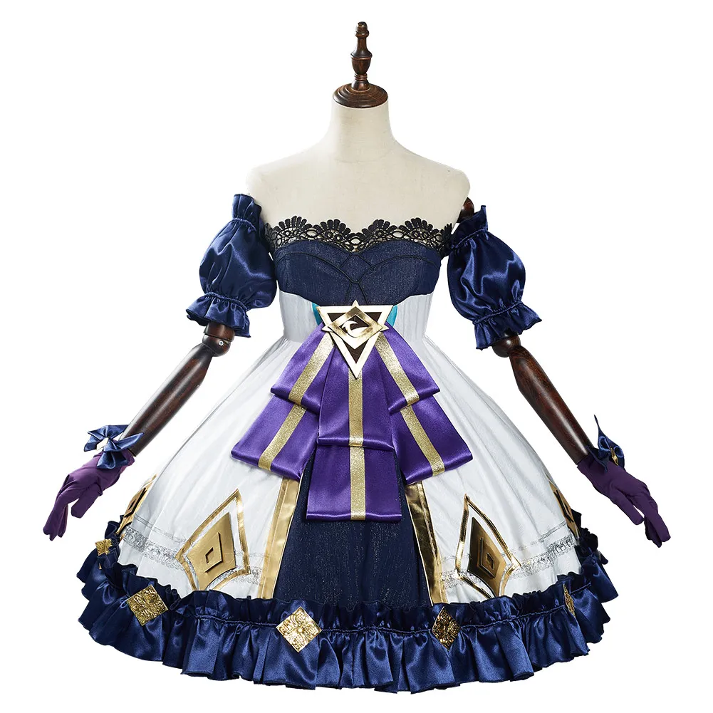 Anime Gwen Cosplay Costume pour femme, jeu LOL Py Play fur s, tenues, Sweet Fantasitc Skirts, IsotSet pour filles, Halloween Carnival imbibé