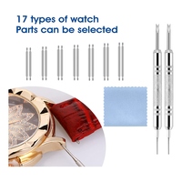 A70P Watch Strap Removal Tool Kit With Spring Bar Tool Watch Cleaning Cloth Link Removal Pin Remover Kit For Strap Adjustment