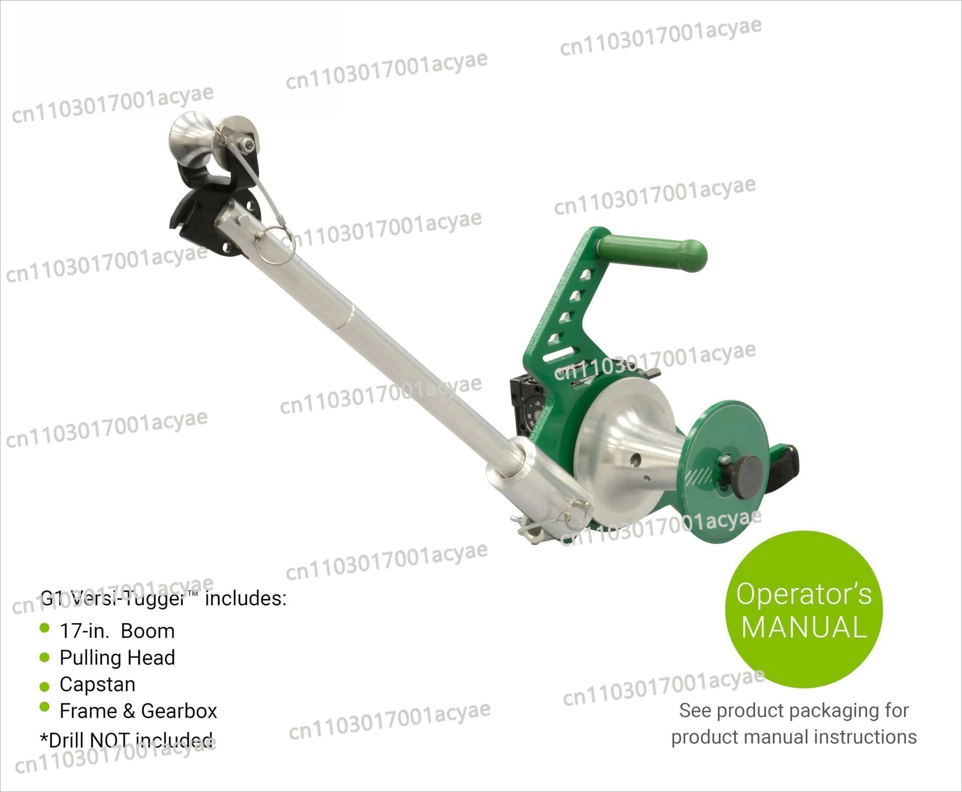 Handheld 1,000 lbs Cable Puller, 1/ 2inch - 4inch