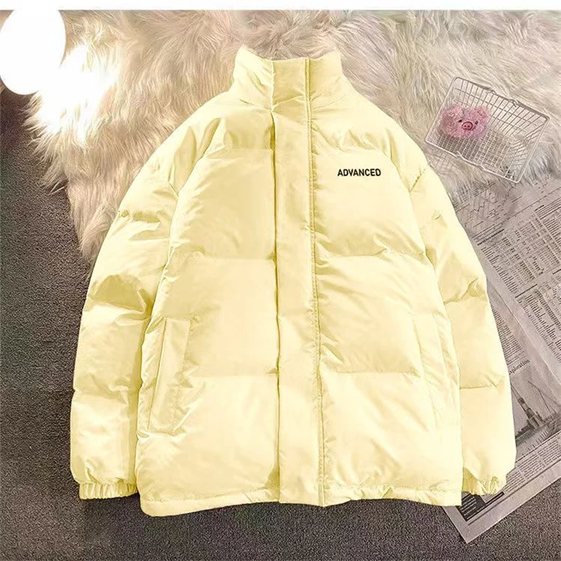2024 Off-season Cotton-padded Jacket Korean Version Of Loose Lamb Wool Plus Velvet Cotton-padded Coat Loose Casual And Slim Coat