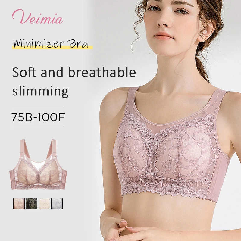 

Fat Mm bra with side breasts full cup large breasts small bra size ultrathin wirefree underwear