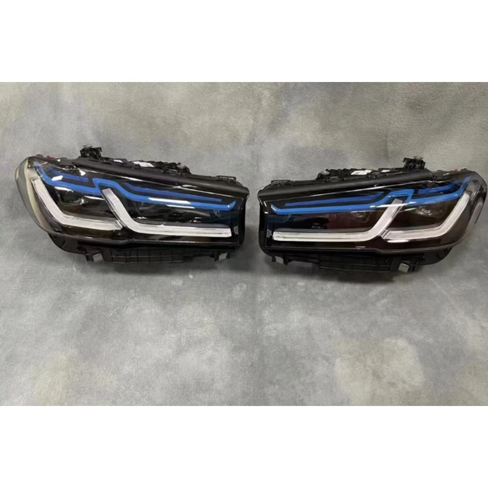 Car Front Light For BMW G30 F90 M5 Laser Headlight Fog Turn Signal High Low Lens Lamp Accessories (Need To Replace The Bumper)