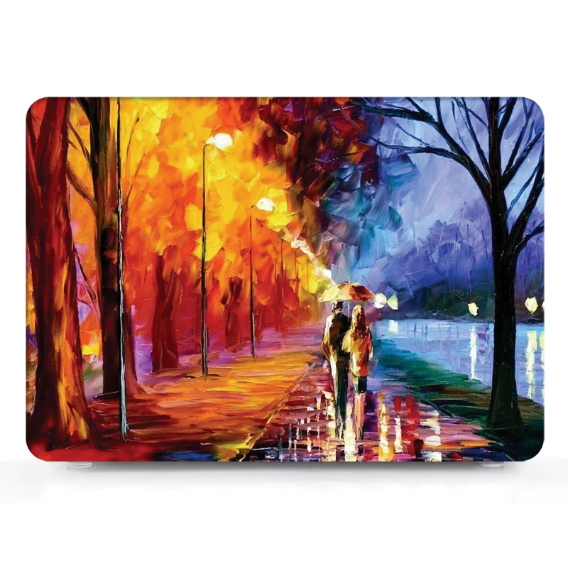 For 2024 New Macbook Pro M4 M3 14 14.2" Inch M2 M1 Laptop Print Matte Hard Shell Case Cover Bag CF