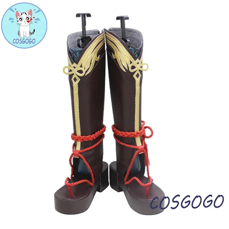 

Туфли с персонажами аниме Hikano Inoue «Genshin Impact», подходящие для вечеринок на Хэллоуин и Рождество.