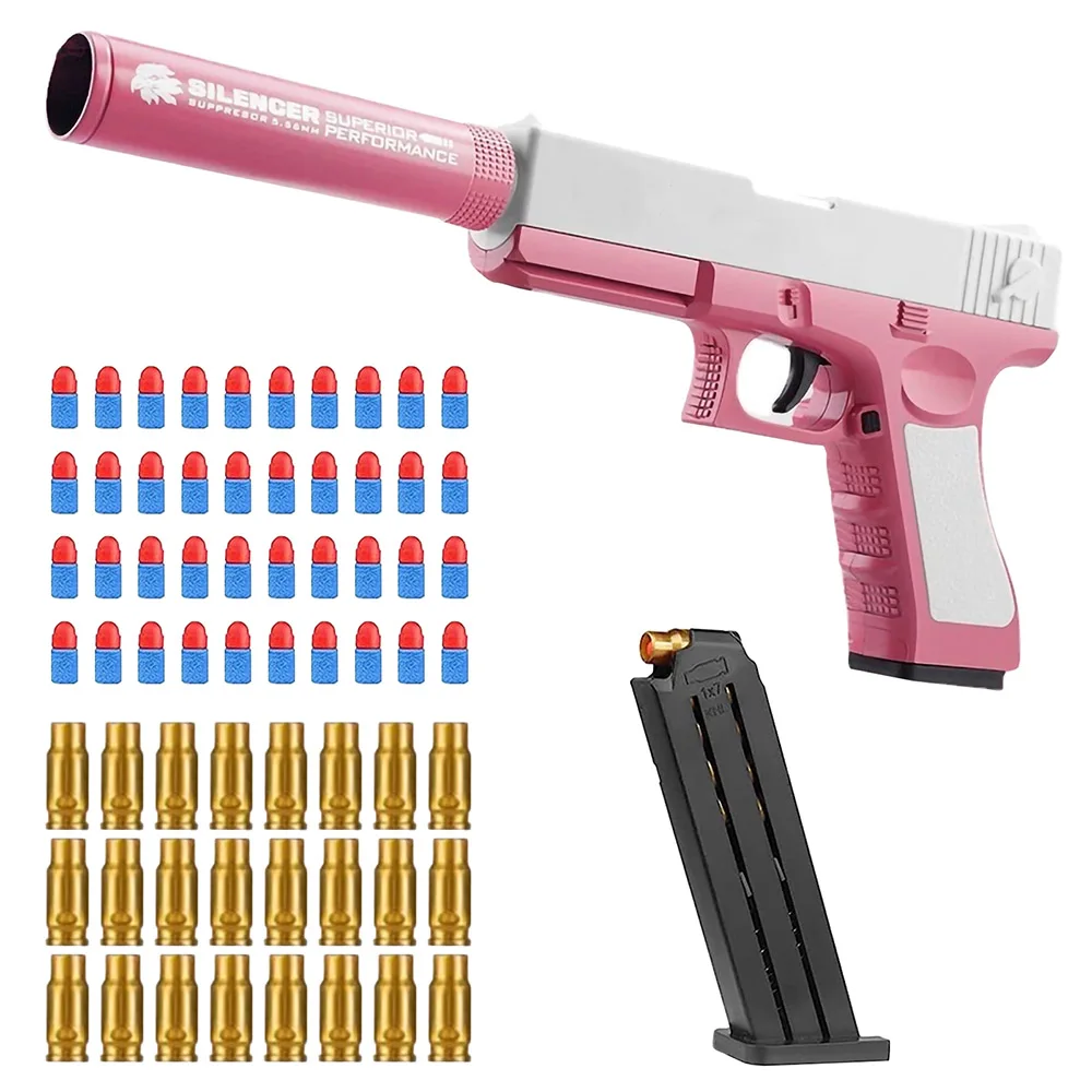 Cheap Toy Gun For Boys Soft Bullets Toy Gunw Cool Toys Pistol Dropshipping Christmas Gifts Age 6+