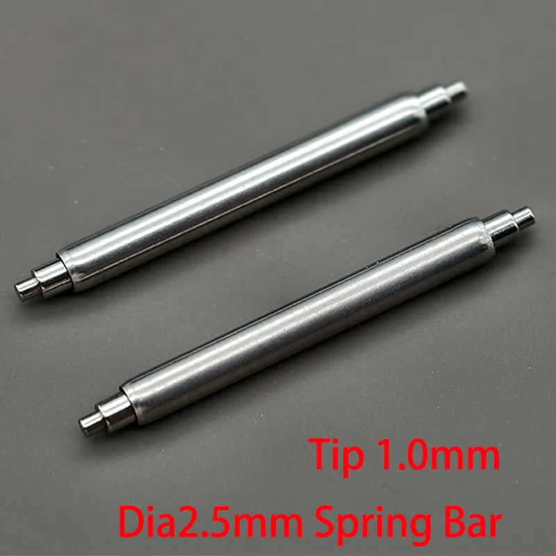 2/4PCS Diameter 2.5mm Fat Spring Bar 20mm 22mm Strap Link Pins Fit SKX007 Tuna 6105 Watch Band Bracelet Spring Bars Part view 5