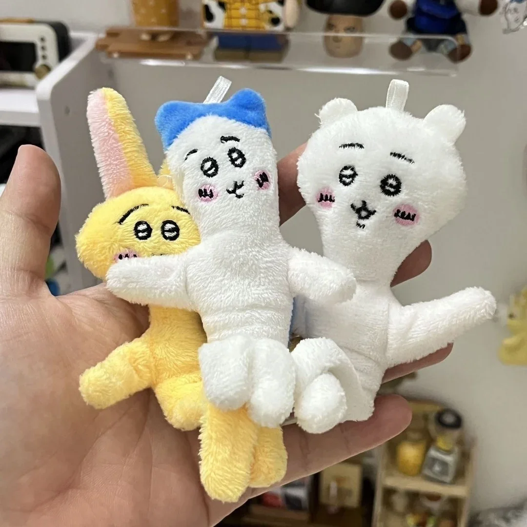 Jouet en peluche Chiikawa pour enfants, anime, beurre mobile, sac à dos, pendentif, cadeau, Usagi