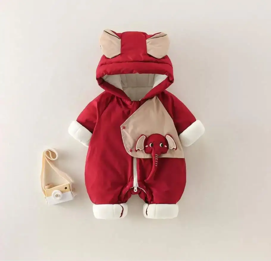 Thickened baby onesie for autumn and winter