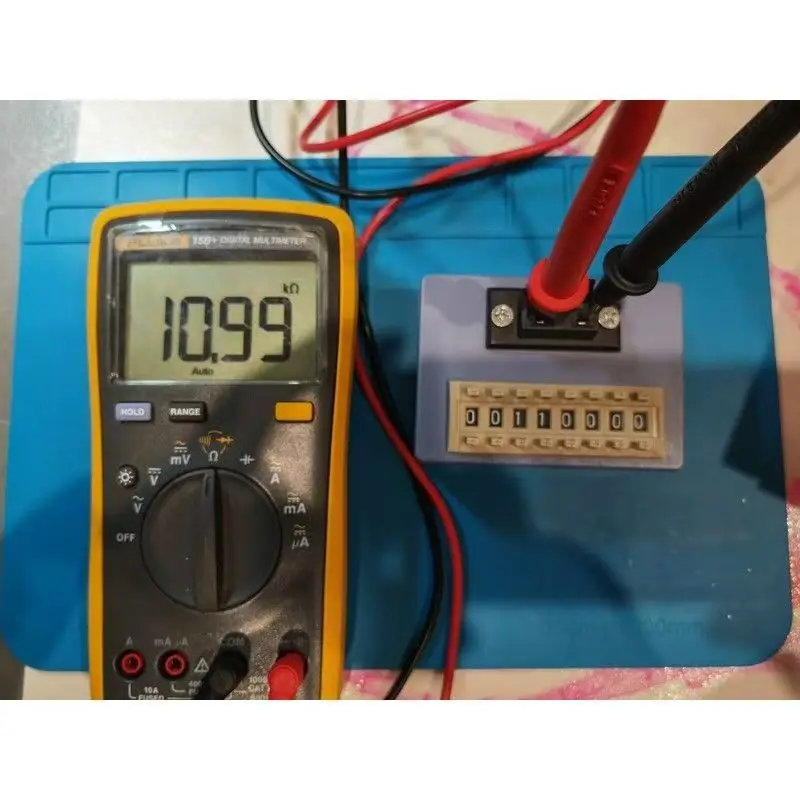 WY-RES-01 resistance box, portable pocket resistance box, dial programming resistance box