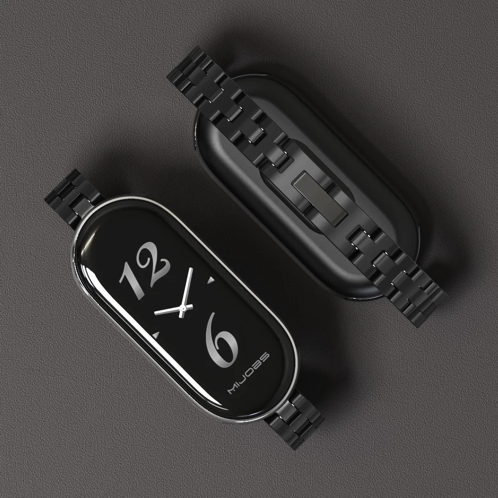 Correa de mujer para Mi Band 10 9 8 pulsera para Mi Smart Band 9 Correa para Mi Band 8 7 6 5 4 3 PC correa de reloj Mi Band 6