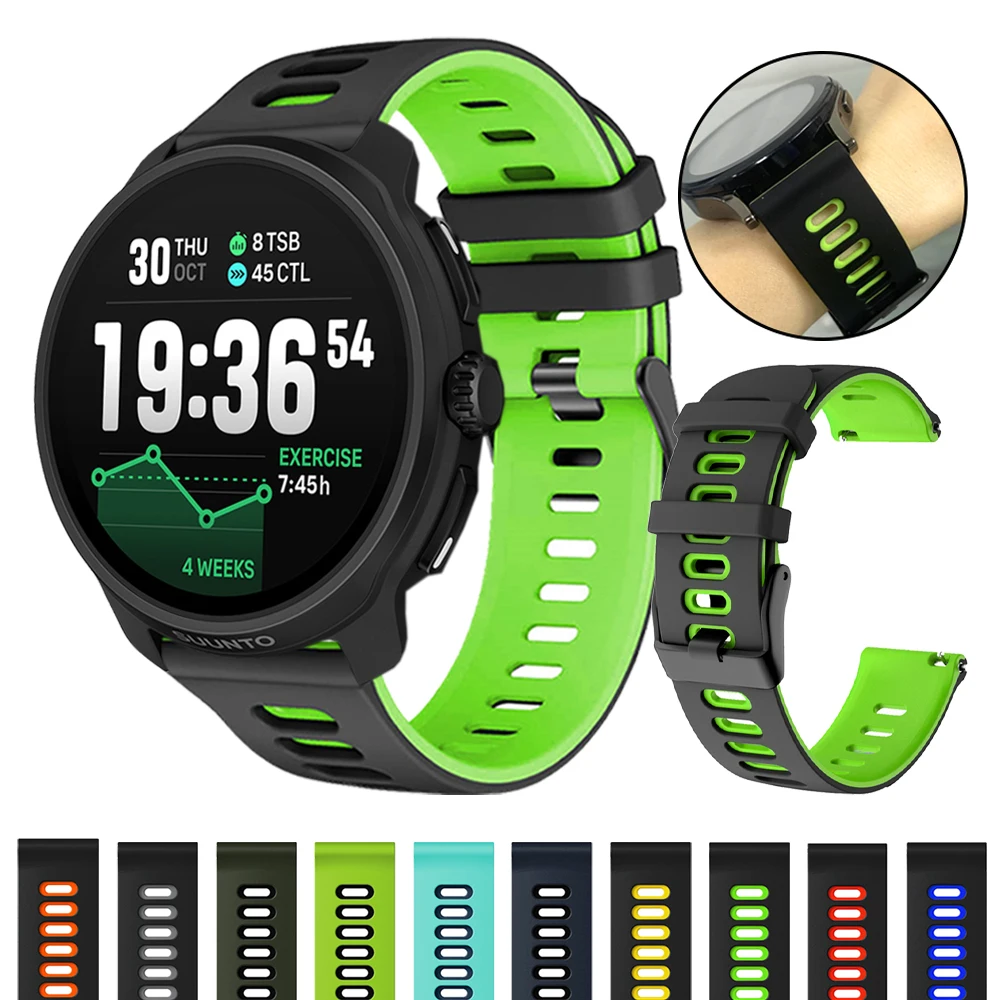 22Mm Silicone Strap…