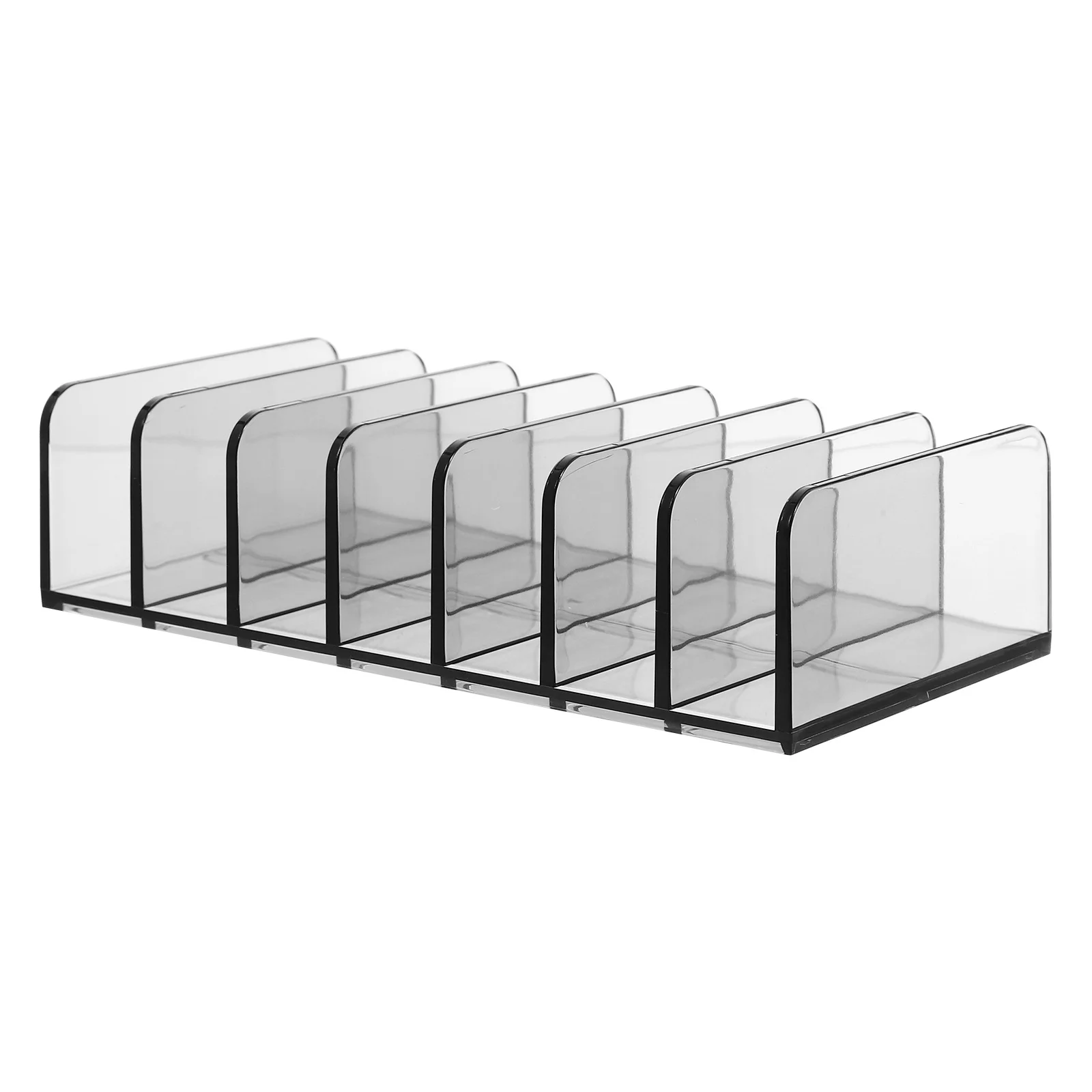 Organizer Box Compact Desktop Storage Rack For Makeup Brushes Cosmetics Large Capacity Compartment Display Shelf