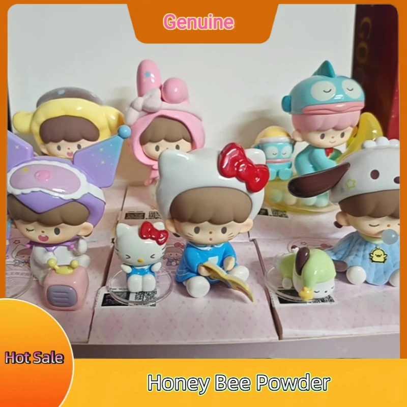 

Genuine Zzoton X Sanrio Preparation Before Bedtime Series Blind Box Anime Figure Surprise Mystery Box Cute Customized Toy Gift