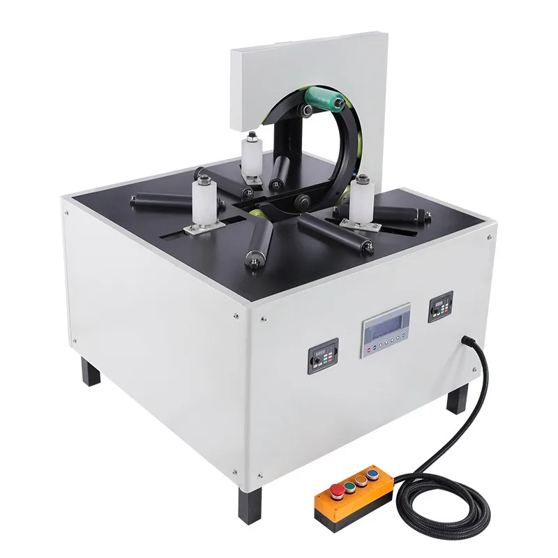 

Ring winding packaging machine Tire film winding machine Automatic film wrapping machine Wire and cable
