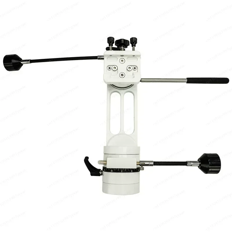 Altazimuth Telescope Mount Dual Worm Gear Fine Adjustment Head 10kg Load 360 Degree Scale For Astronomical Use