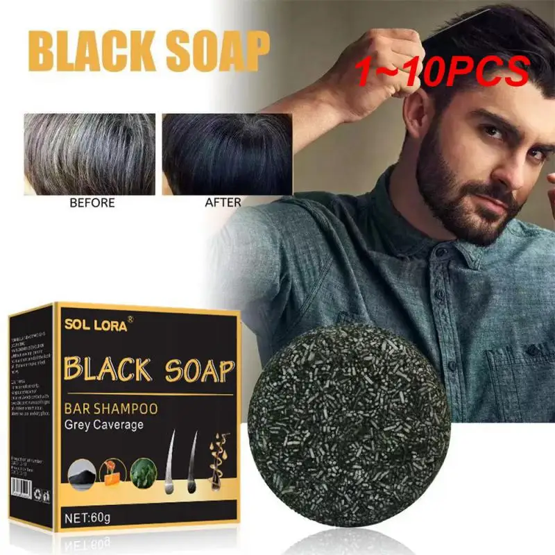 

Strong Hair Fixiao Soap Gentle Hair Luster Black Dense Health Hair Care Head Therapy Hair Growth Shampoo Soap Natural