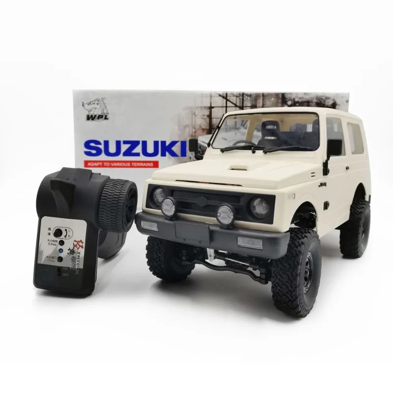 1/10 WPL RC Car C74 Jimny Warrior 2.4G Remote Control Off-Road Vehicle Full-Scale Electric Four Wheel Drive Climbing Car Toy