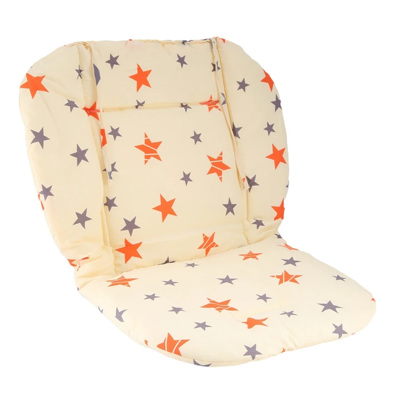 Baby Stroller Seat Pad Universal Baby Stroller High Chair Seat Cushion Liner Mat Cotton Soft Feeding Chair Pad Cover
