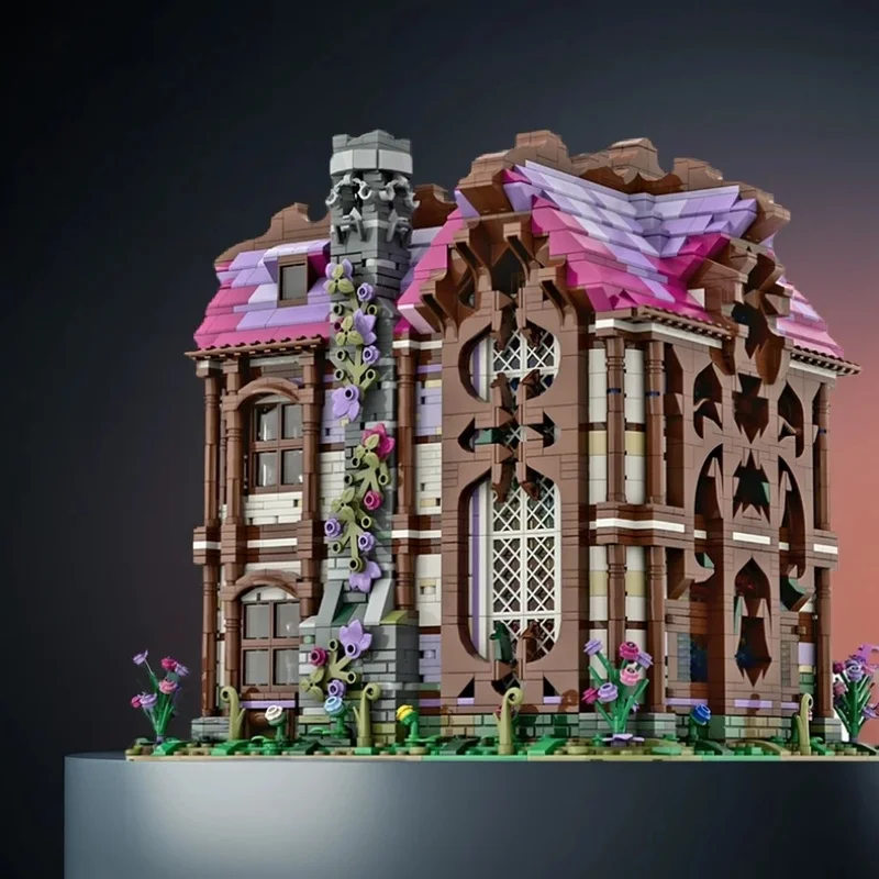 5926개 MOC 그리머스 포션 하우스 오리진 버전 모델 장난감 블록 조립 DIY 아이디어 교육 크리스마스 선물 생일 선물