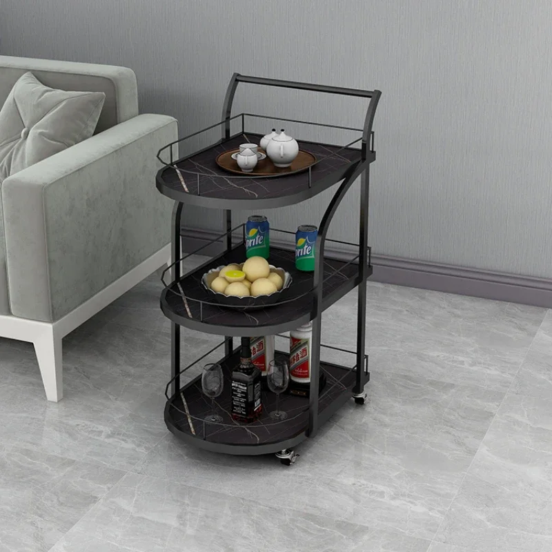 

Hotel Dining Room Kitchen Beverages Salon Trolley Tool Cart Barbershop Salon Trolley Carrello Attrezzi Beauty Furniture HYST