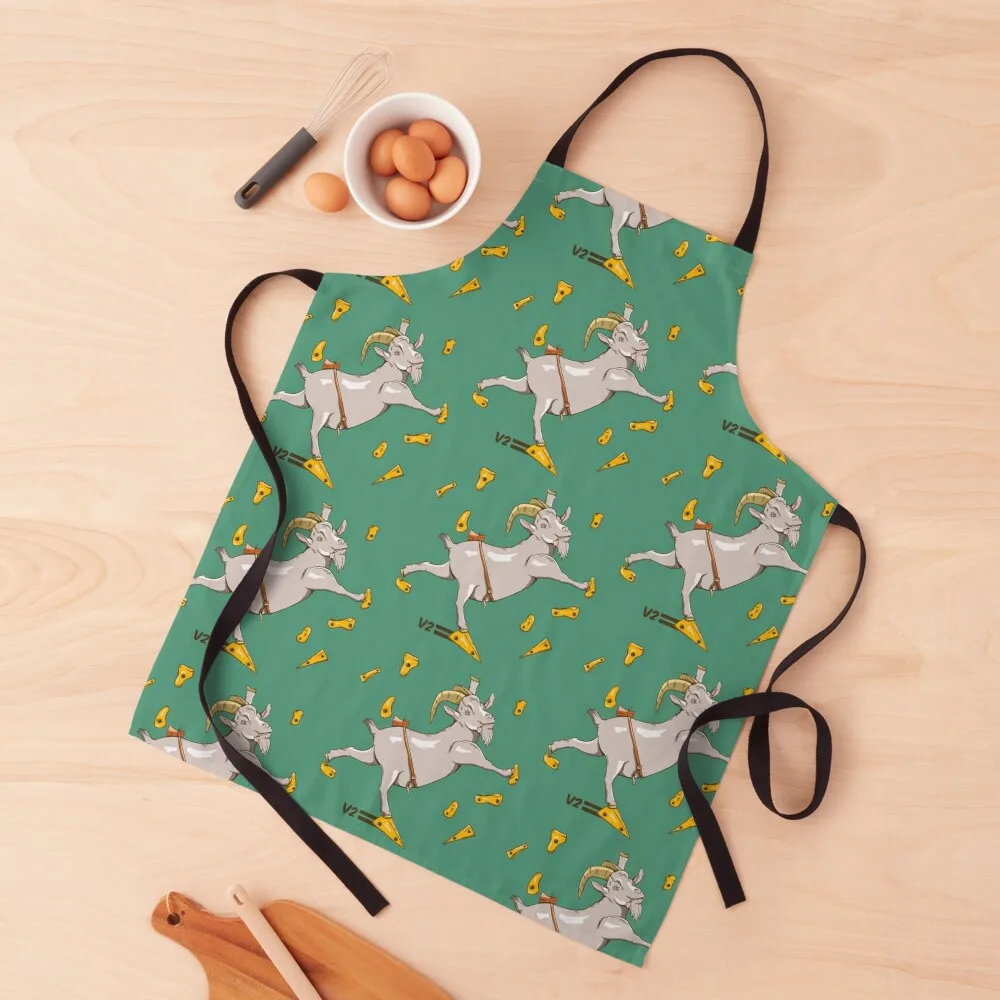 

Goat Bouldering gym Apron kitchen item with personal logo Apron