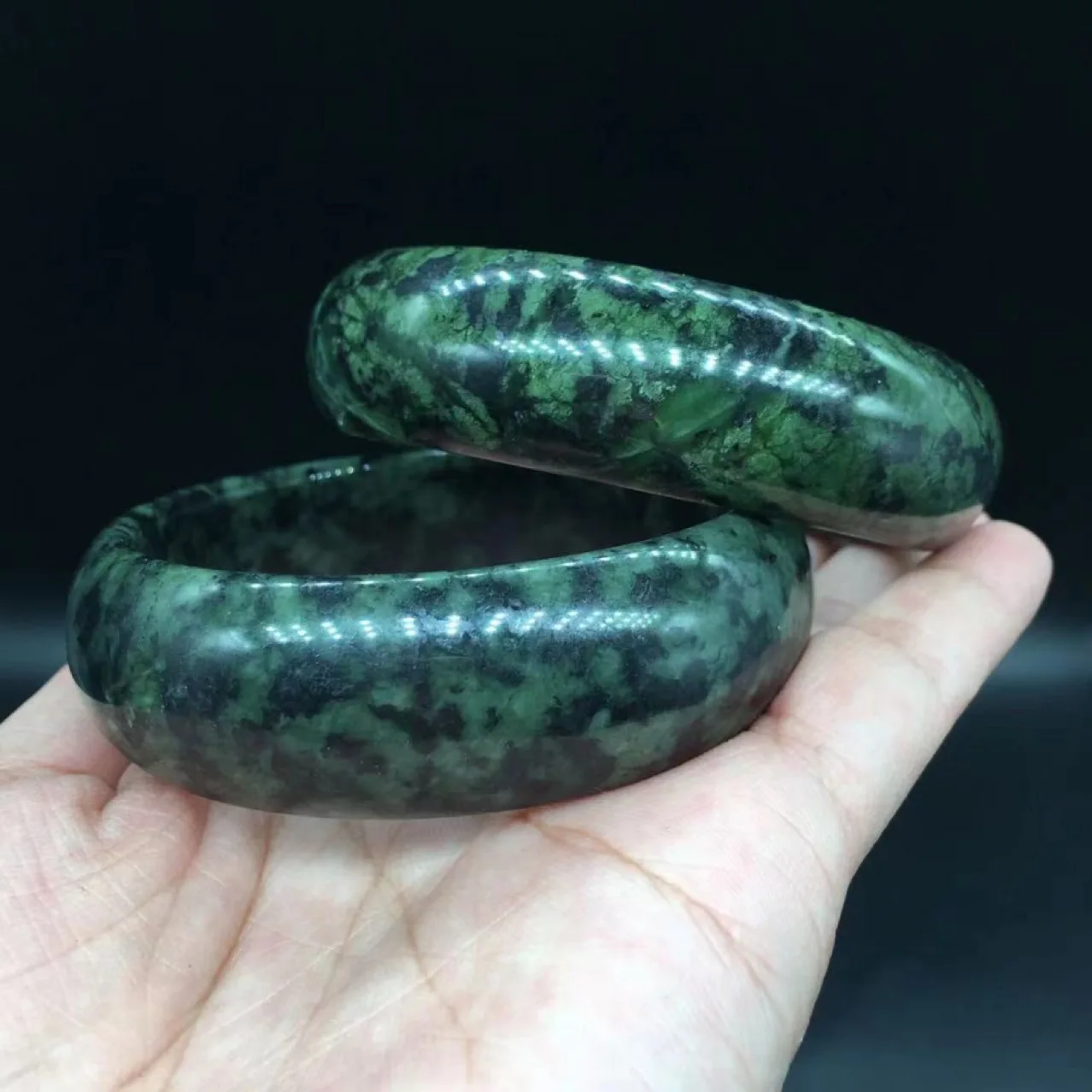 Natural Tibetan Jade Medicine King Stone Bracelet Women's Active Magnetic Health Care Popular Bracelets