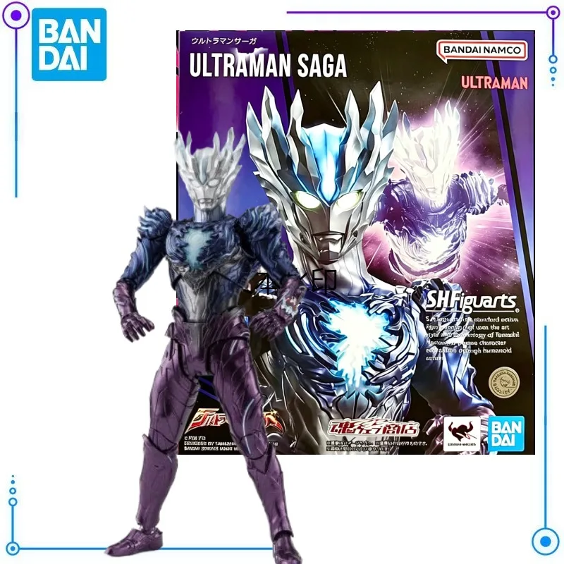 

В наличии: Фигурки Bandai S.H.Figuarts ULTRAMAN SAGA, коллекционные модели, аниме-персонажи, изысканные фигурки, украшение для рабочего стола