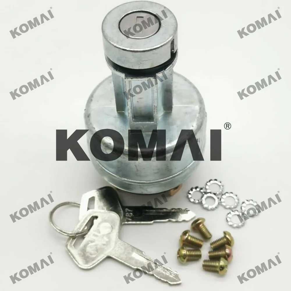 

Выключатель зажигания XOJOX с двумя ключами для Komatsu WB70A-1 WB91R-2 WB93R-2 WB140-2N WB150-2
