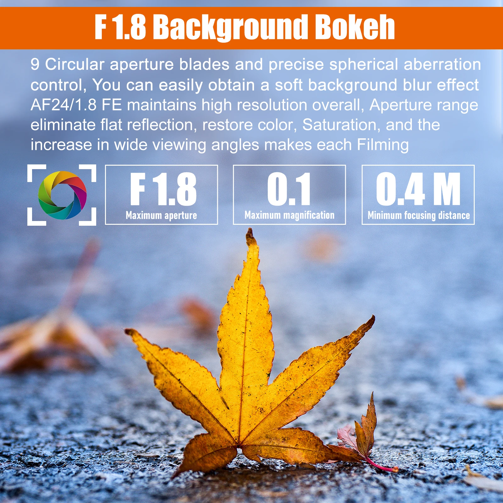 عدسة كاميرا Viltrox-Sony E مثبتة ، تركيز تلقائي ، إطار كامل ، فتحة رئيسية كبيرة ، 35 ، F1.8