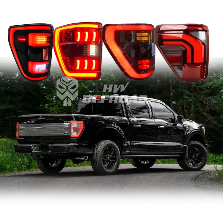 

Светодиодные задние фонари с функцией предупреждения о слепых зонах для F150 2021 2022 2023 XL XLT