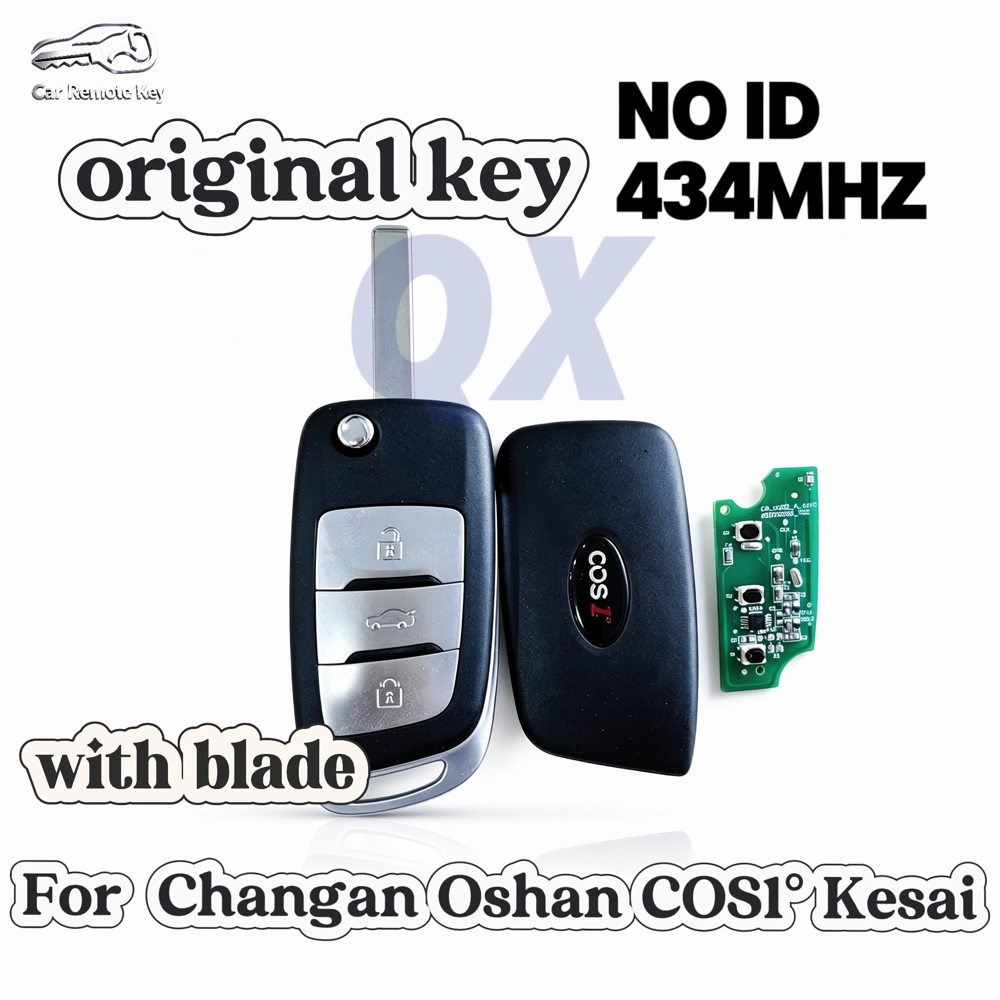 Original Folding Remote Key For Changan Oshan COS1 Kesai