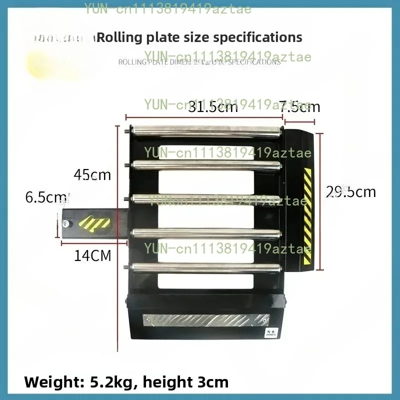 Roller‑assisted Sliding Shovel Processing Unit, Labor‑saving Jig For Material Auxiliary Cutting And Handling Operation