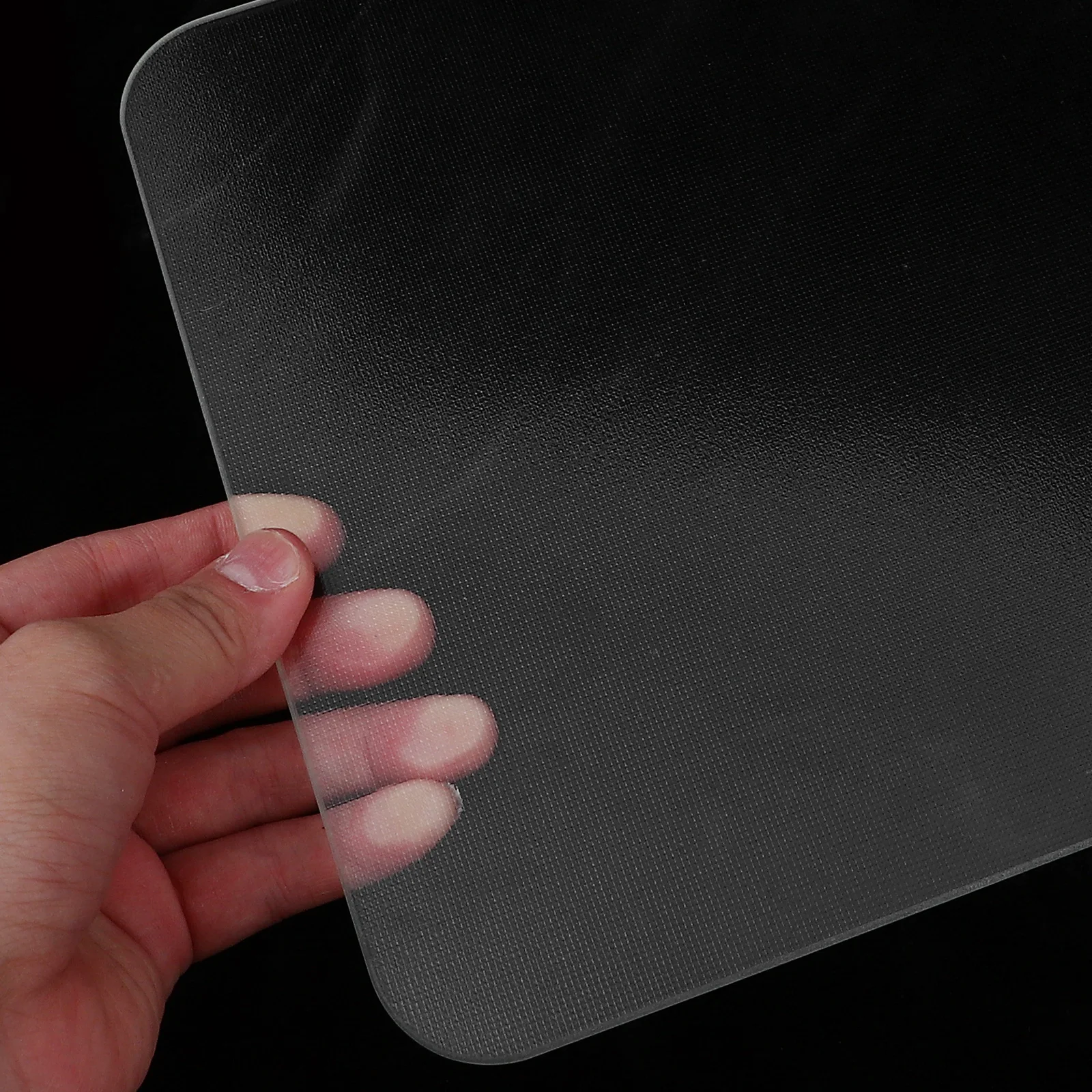

Glass Mousepad Clear Large Desk Pad For Computer Gaming Smooth Easy Clean One Piece Mousepad For Laptop Office Desk Mat