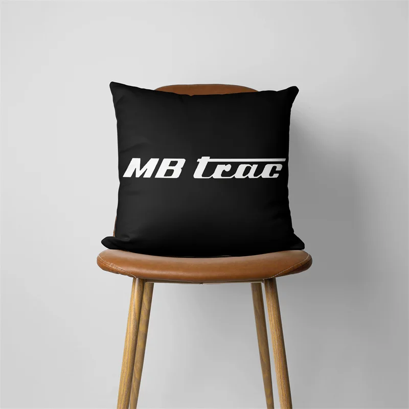 Funda de cojín Mb Trac Tractor para sofá, funda de almohada para asiento de coche, funda de almohada de 45x45cm para decoración del hogar 014