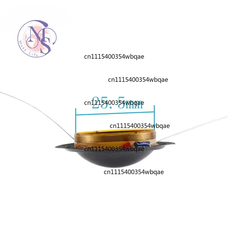 ZOCI-25.5MM Dome Treble Voice Coil 1
