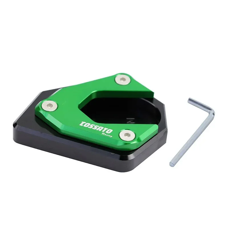 Userx universal acessórios da motocicleta almofadas de suporte lateral ampliar almofadas de pé antiderrapantes para kawasaki ninja400 z400 alieno besta 650