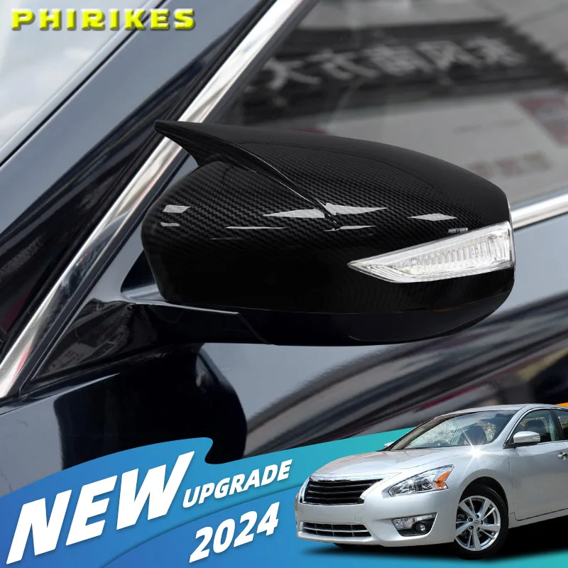 Spiegelabdeckung, Außenspiegelkappe, Außenspiegelverkleidung für Nissan Altima 2013-2018, Sentra/Sylphy 2016-2019