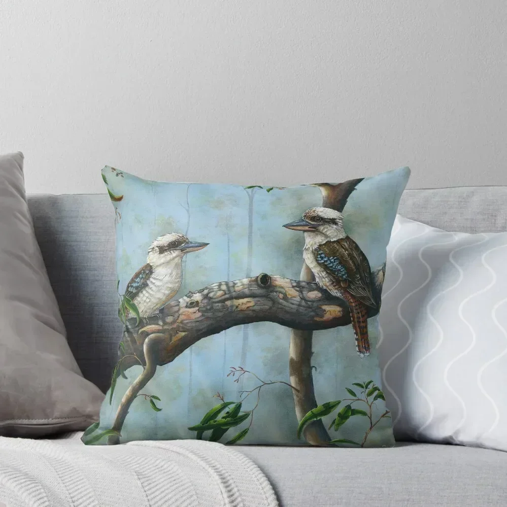 

kookaburra Throw Pillow Luxury Sofa Cushions Plaid Sofa pillow