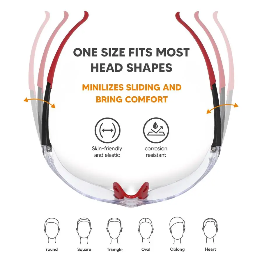 Safety Glasses 24 Pack, Protective Eyewear UV Protection ANSI Z87.1, Safety Goggles Scratch amp Impact Resistant, Eye Protection