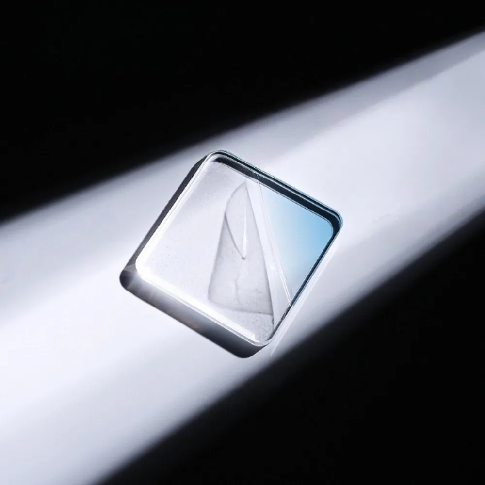 5pcs High Transparency DIY Fridge Magnet Square Round Refrigerator Sticker Material Pack Magnetic Sheet Acrylic Photo Magnet