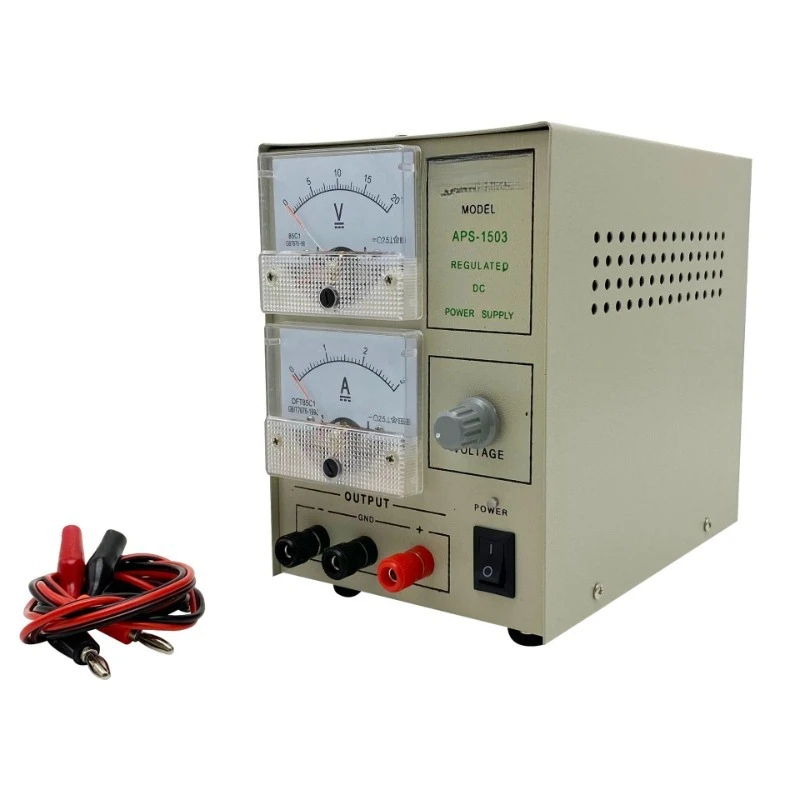 

15V, 3A Small Plating Motor Electroplating Machine Gold Plating Machine 1503 Gold, Silver and Copper Jewelry Dipping