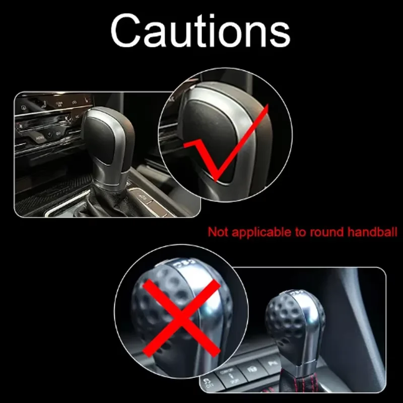 Shift knob suitable for Volkswagen Golf 6, 5 GTI, MK6, MK5, automatic transmission lever with panel, automotive parts