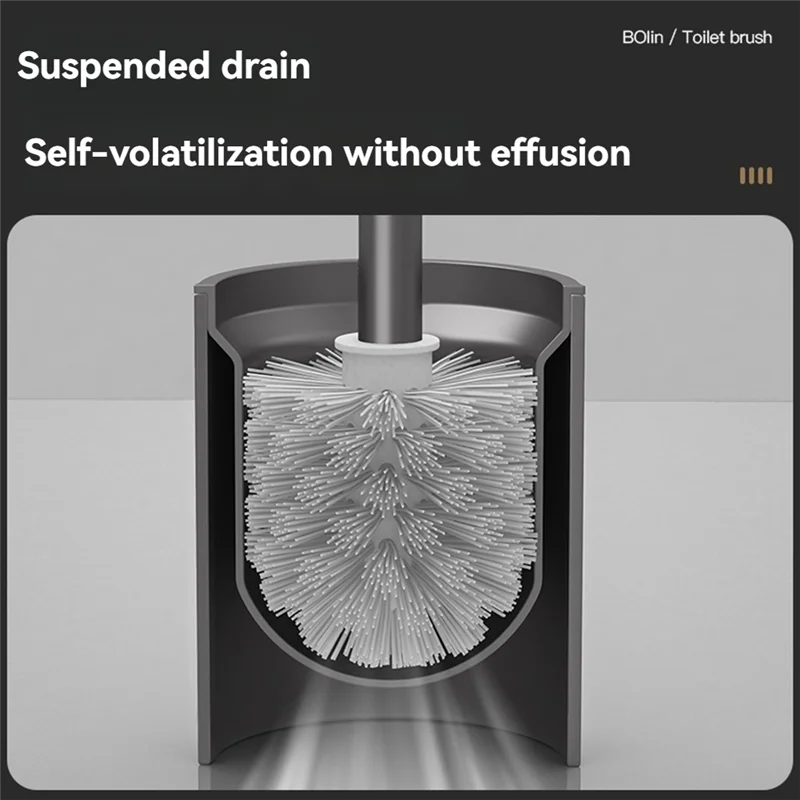 

ГОРЯЧИЙ держатель для туалетной щетки для ванной комнаты, инструменты для чистки, настенный монтаж без дрели, вертикальная щетка для унитаза, аксессуары для ванной комнаты