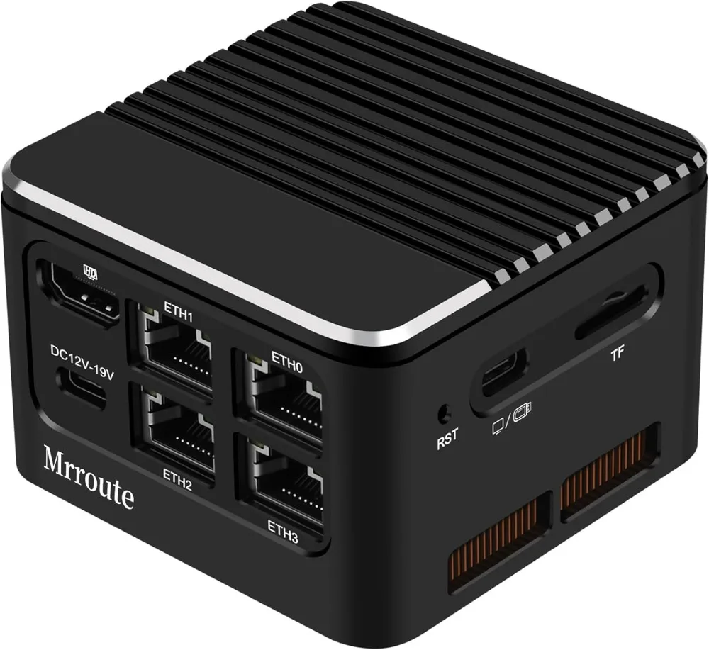 جهاز توجيه صغير ألدر ليك i3-N305، 8C/8T، حتى 3.8 جيجا هرتز