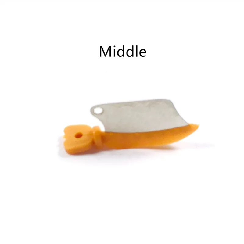 Dental Medium Prime Teeth Interproximal Matrix Wedges with Guard Edge Knife Protection Steel Blade Guard Gingiva