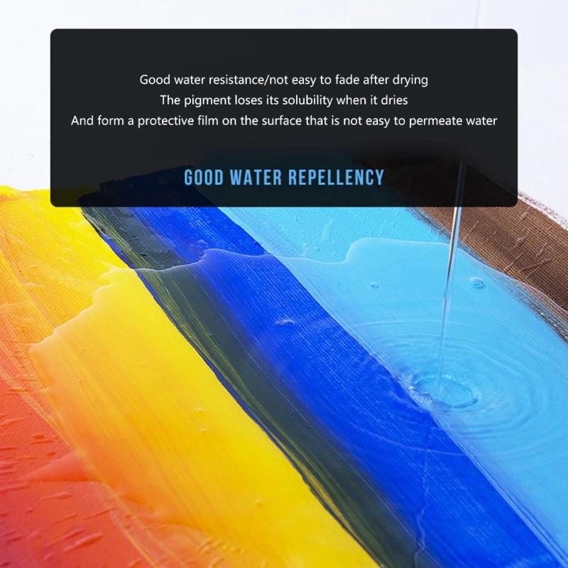 100 мл акрилового цвета, металлические акриловые краски, богатые пигментами, не выцветающие, нетоксичные