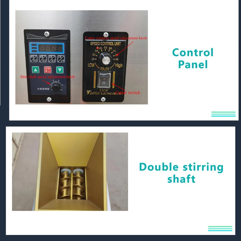 آلة قطع العجين مقسم العجين التجاري لمتجر كعكة المخابز بيتزا