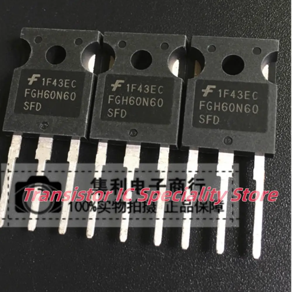 5PCS-10PCS  FGH60N60SFD  TO-247 600V60A  Imported  Original  Best Quality