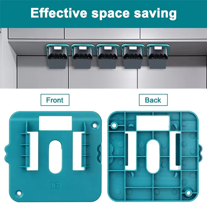 

ABMH-Battery Storage Organizers Formakita Battery Tools Machine Holder Wall Mount Bracket Battery Storage Rack