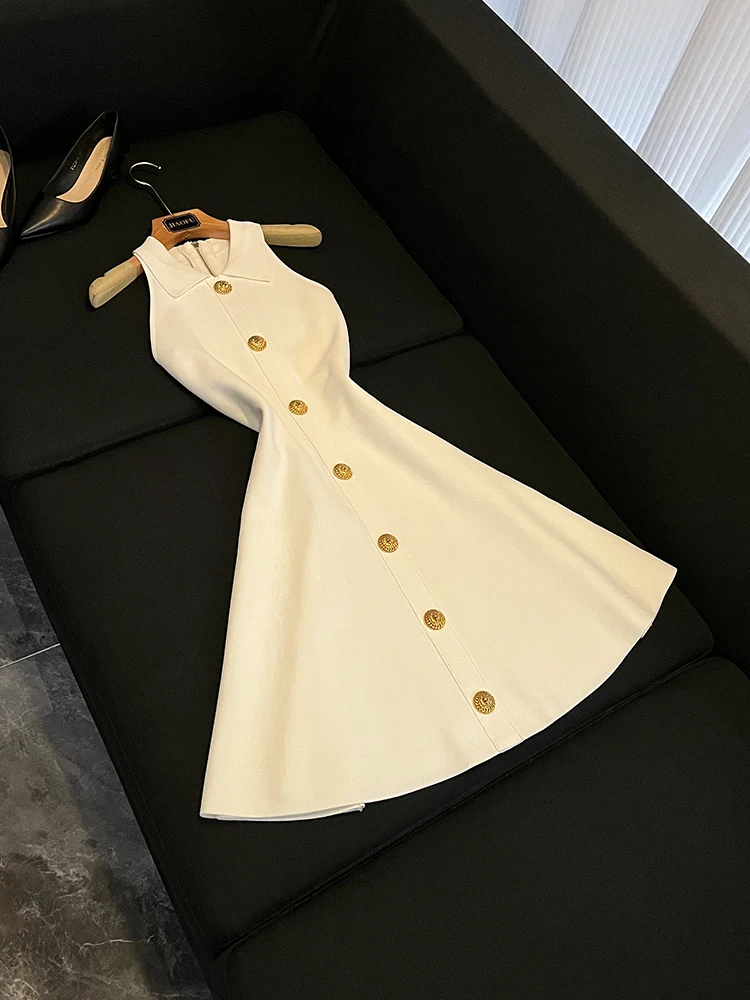 

Юбка трапециевидной формы с воротником Ele Svel Dr для похудения, осень-зима, модная женская одежда без бренда